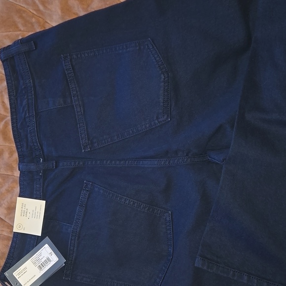 Target Navy Blue High-Rise Wide-Leg Jeans - Picture 3 of 5